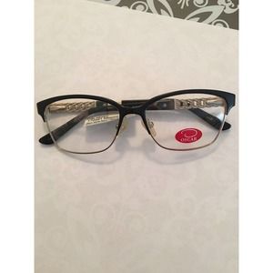 Oscar Eyeglasses Semi Matte Black/Gold 53-15-135 Frames